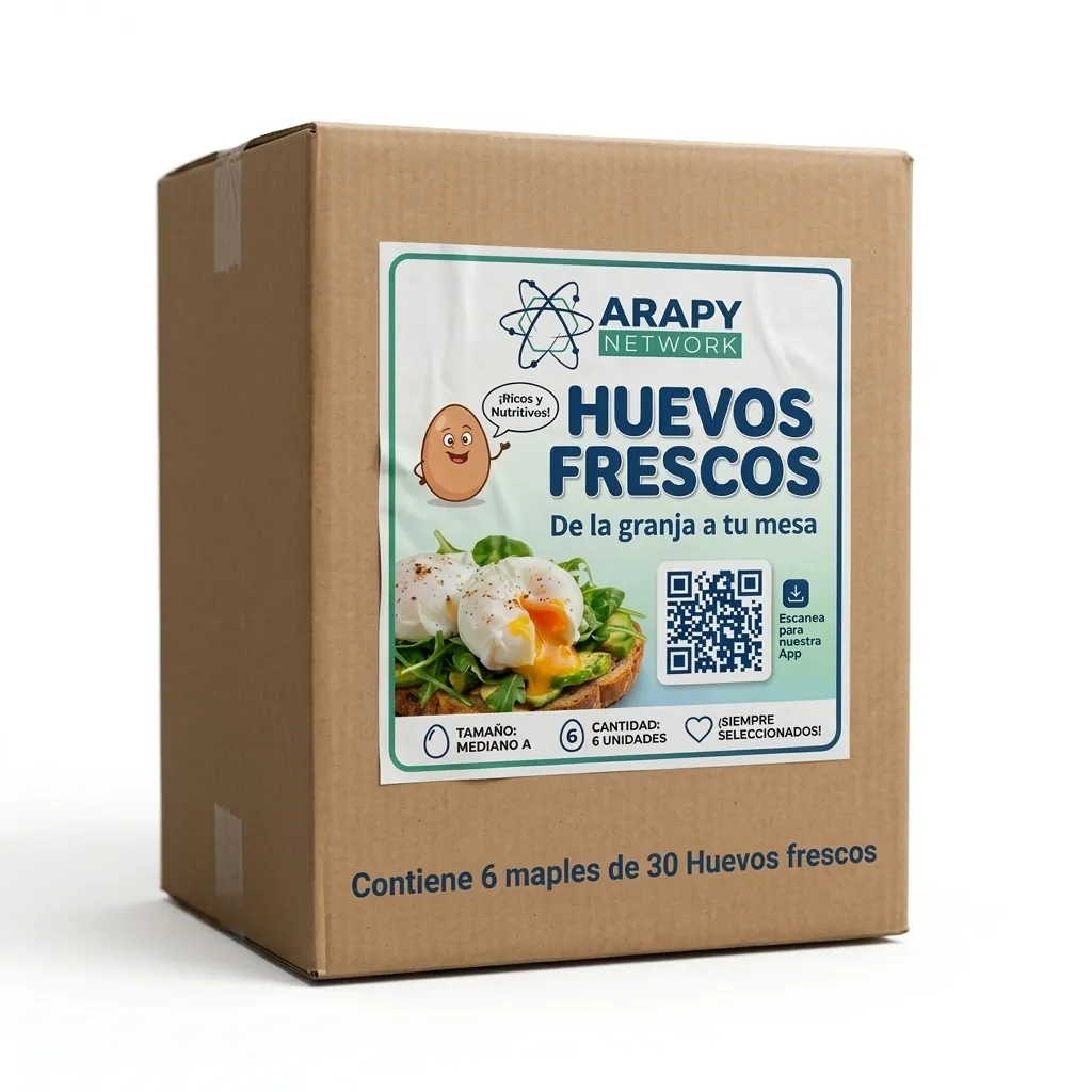 Caja Directa (6 Cartelas / 180 Huevos)